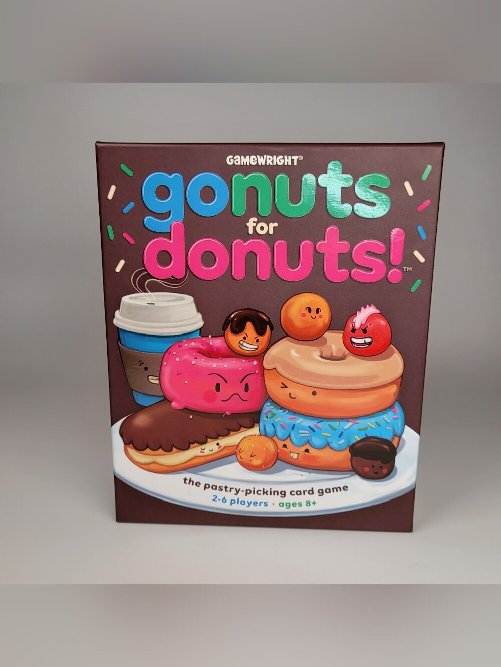 GoNuts For Donuts - The Pastry-Picking Card Game by Gamewright